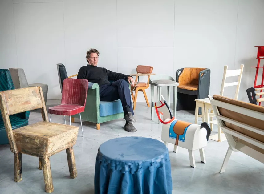 Rinus Van de Velde in de Stadsliving