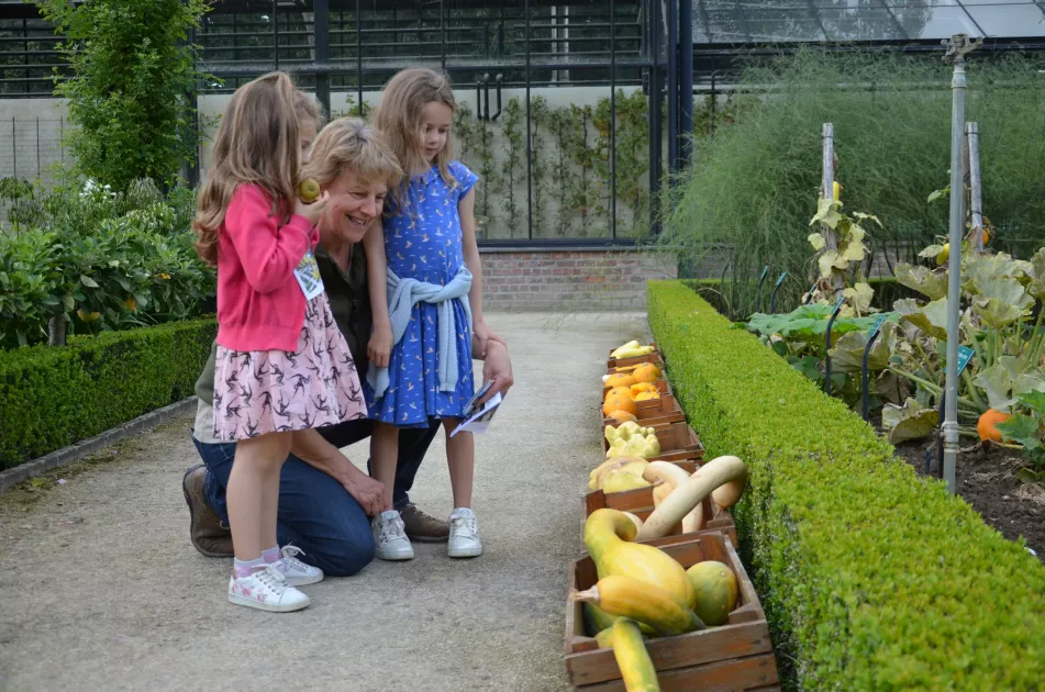 Tuin Kasteel van Gaasbeek - zoektocht kinderen