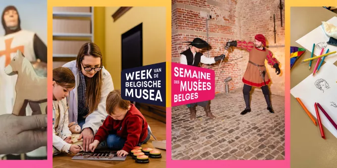 Met kinderen naar de Week van de Belgische Musea 