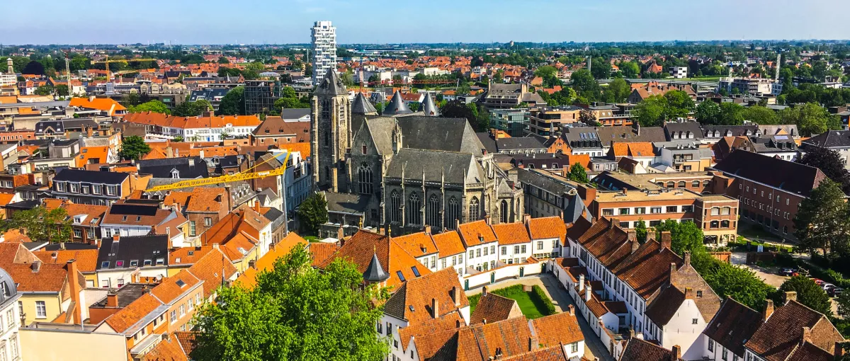 Kortrijk stadszicht