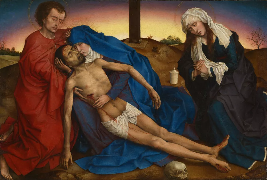 ‘De bewening’ van Rogier van der Weyden