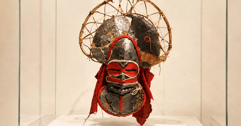 Het Tshokwe Cihongo-masker